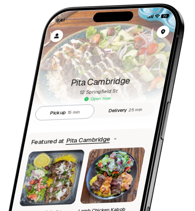 Pita Cambridge app preview
