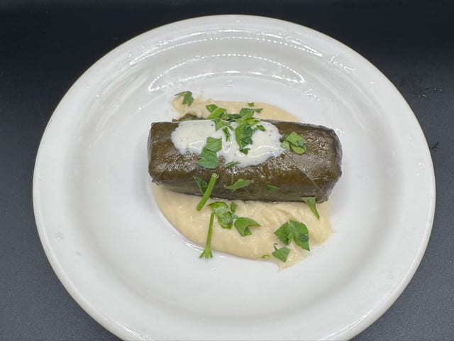 1 piece of Grape Leaves.