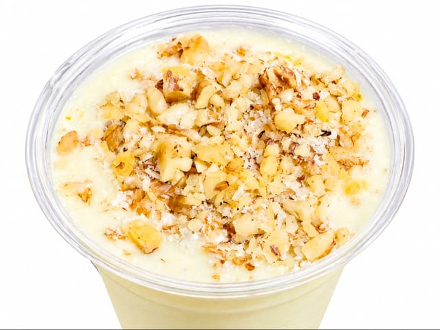 Walnut Vanilla Pudding._.