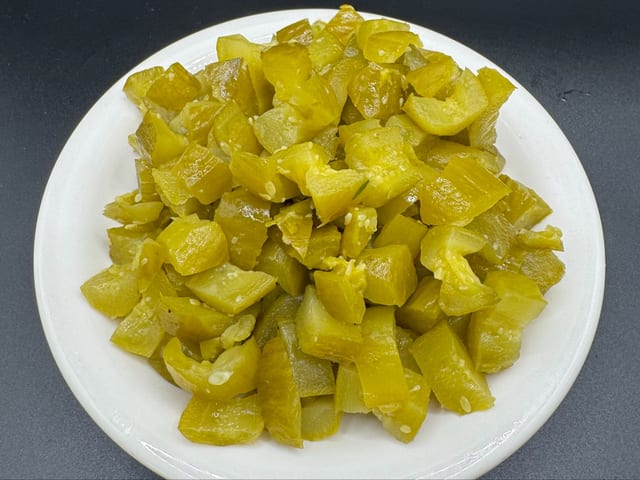 Chopped Pickles.