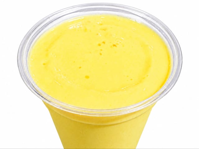 House Made Mango Lassi-.