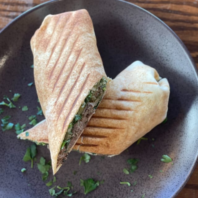 Beef Shawarma Burrito.