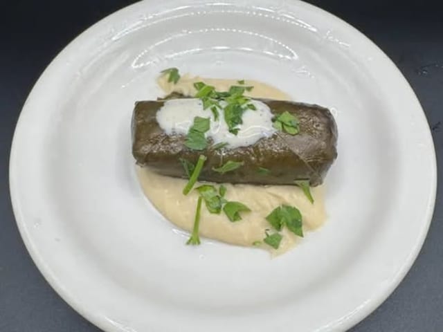 1 piece of Grape Leaves.